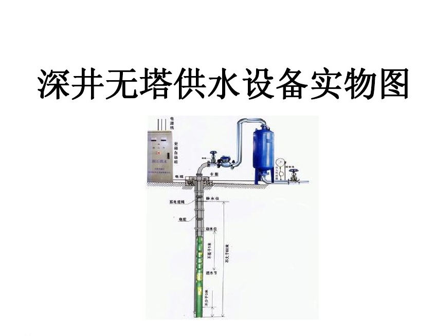 漯河召陵区井泵无塔式供水设备